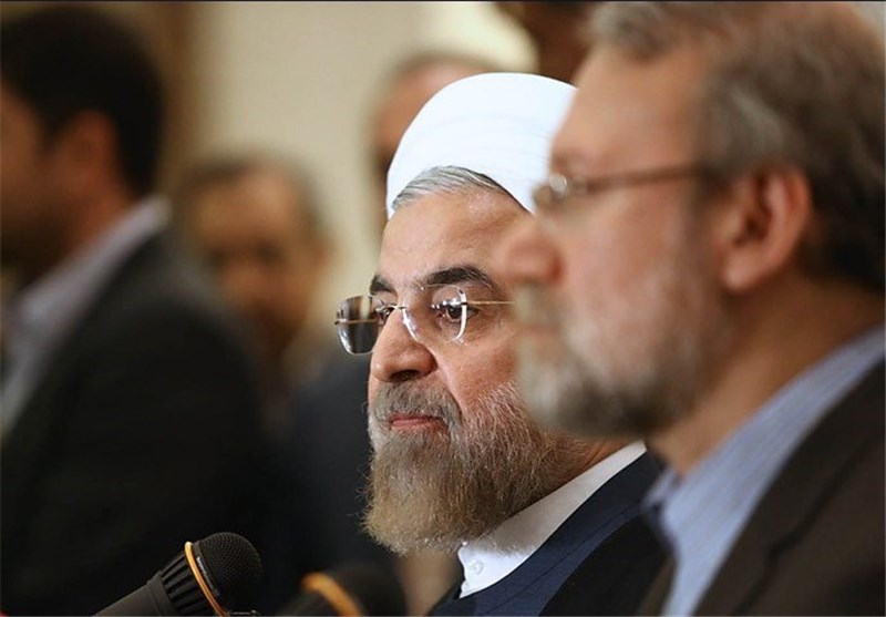 نامه لاریجانی به روحانی: دولت در افزایش حقوق کارمندان نقض قانون کرده است